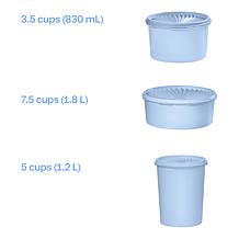 "As Is" Tupperware® 14-piece Heritage Sheer Canister Collection