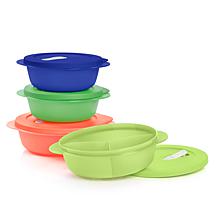 "As Is" Tupperware® 8-piece CrystalWave Round Food Storage Set