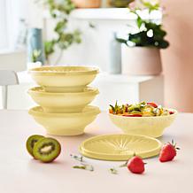 "As Is" Tupperware® 8-piece Heritage Sheer Servalier Bowl Set