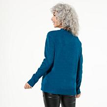 "As Is" TWRHLL by Christie Brinkley Sequin Sweater