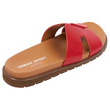 "As Is" Urban Sport Hanley Flat Footbed Sandal