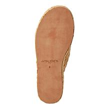 "As Is" Urban Sport Quinci Raffia Platform Wedge Sandal