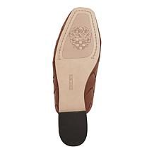 "As Is" Vince Camuto Bindi Woven Leather/Suede Mule