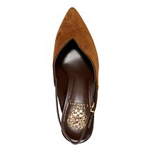 "As Is" Vince Camuto® Kylien Slingback Leather/Suede Heel
