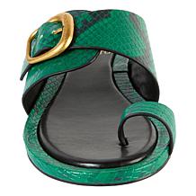 "As Is" Vince Camuto Leather Toe Loop Sandal