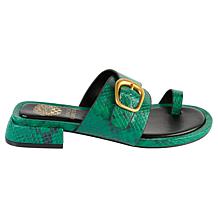 "As Is" Vince Camuto Leather Toe Loop Sandal