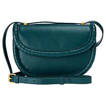 "As Is" Vince Camuto Nesch Whipstitch Leather Crossbody