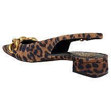 "As Is" Vince Camuto Valiey Leather Slingback Dress Heel