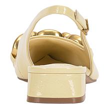 "As Is" Vince Camuto Valiey Leather Slingback Dress Heel