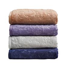 "As Is" Warm & Cozy Embossed Blanket