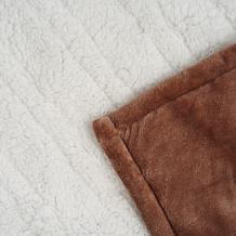 "As Is" Warm & Cozy Heated Footed Throw