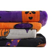 "As Is" Warm & Cozy Throw & Huggable Friend 