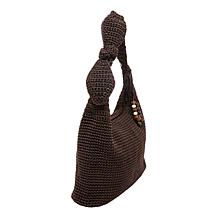 "As Is" Wildflower Crochet Hobo Shoulder Bag