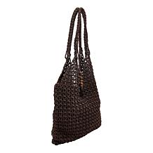 "As Is" Wildflower Crochet Tote Bag