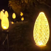 "As Is" Winter Lane Oversized C9 20-Piece String Lights with Remote