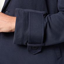 "As Is" WynneCollection French Terry Double-Breasted Short JacketDo...