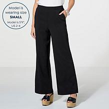 "As Is" WynneCollection Occasion Crepe Pant
