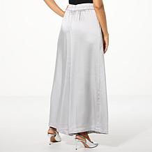 "As Is" WynneCollection Occasion Satin Evening Pant