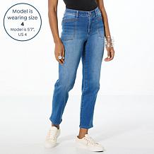 "As Is" WynneDenim Performance Stretch Straight Leg Jean
