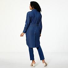 "As Is" WynneLayers Chambray Duster