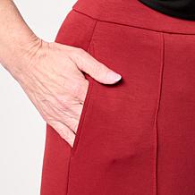 As Is WynneLayers Cloud Knit Pintuck Front Pull-On Pant