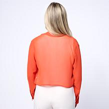 "As Is" WynneLayers Long Sleeve Chiffon Shrug