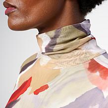 "As Is" WynneLayers Mesh Knit Turtleneck Top