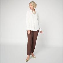 "As Is" WynneLayers Micro Faile Straight Leg Pant