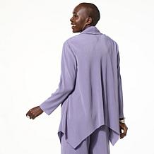 "As Is" WynneLayers Plisse Knit Cardigan