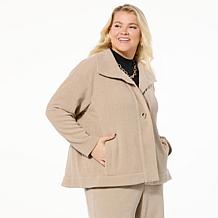 "As Is" WynneLayers Plush Ottoman Knit Jacket