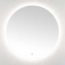 Ashden 36" Silver Aluminum LED Mirror