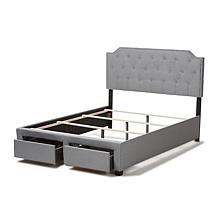 Aubrianne Fabric Upholstered Queen Storage Bed