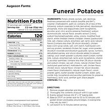 Augason Farms 13.6oz Funeral Potatoes - 12 Servings