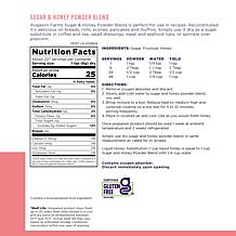 Augason Farms 3lbs Sugar & Honey Powder - 340 Servings