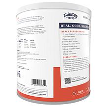 Augason Farms 46oz Black Bean Burger Mix - 38 Servings