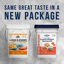 Augason Farms Emergency Lunch & Dinner Variety Pail