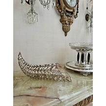 august & leo Jeweled Cornucopia Tabletop Décor