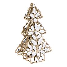august & leo Jeweled Tree Décor 3-piece Set with Gift Boxes