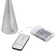 august & leo LED Jeweled Snowflake Tree Topper