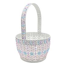 august & leo Pastel Acrylic Jewel Basket