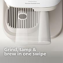 Automatic Espresso Machine and Milk Frother Bundle, White