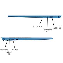 Azpen 15.6" FHD 4GB RAM 128GB Storage Laptop w/Office 365 & Case