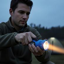 Azpen 8-in-1 Solar Flashlight, AM/FM Weather Radio & Power Bank