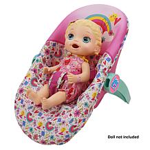Baby Alive 3-in-1 Deluxe Doll Car Seat - Pink & Rainbow