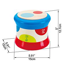 Baby Drum Colorful Rolling Musical Instrument Toy for Toddlers