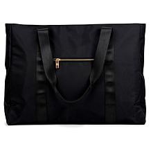 Badgley Mischka Nylon Travel Tote Weekender Bag