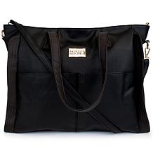 Badgley Mischka Rose Vegan Leather Travel Tote Weekender Bag