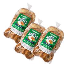 Bagelista 36-count 2 oz. NY-Style Everything Bagels