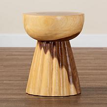 bali and pari Alara Wood Side Table