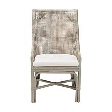 bali and pari Bella Rattan Dining Chair with Cushion